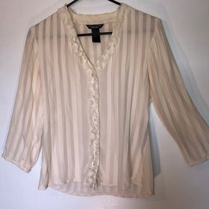 Doncaster Collection silk button blouse